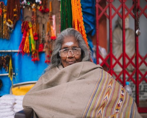 Portrait of active Indian woman